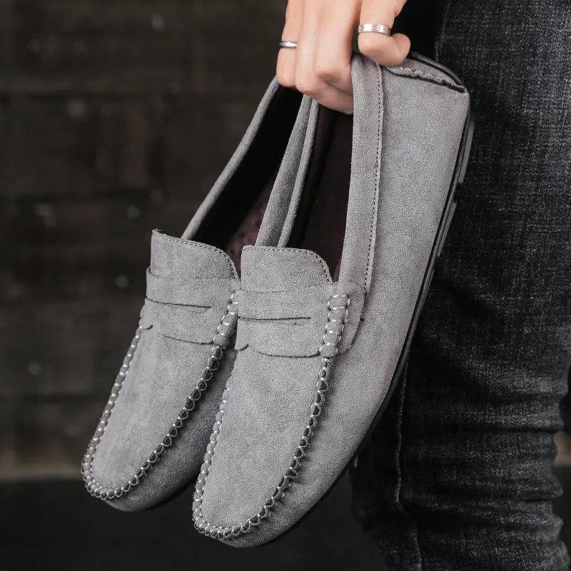 Eleganter Raffinierter Loafer mit flexibler Sohle für Herren | Oren -22