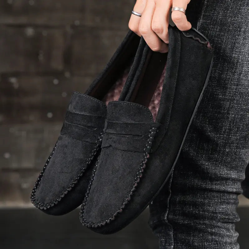 Eleganter Raffinierter Loafer mit flexibler Sohle für Herren | Oren -13