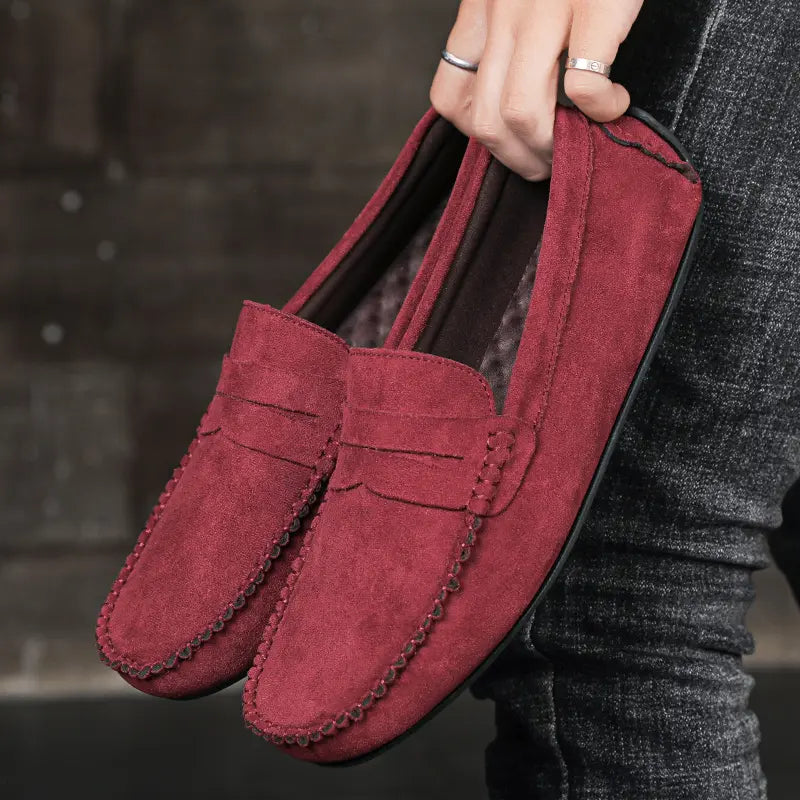 Eleganter Raffinierter Loafer mit flexibler Sohle für Herren | Oren -20