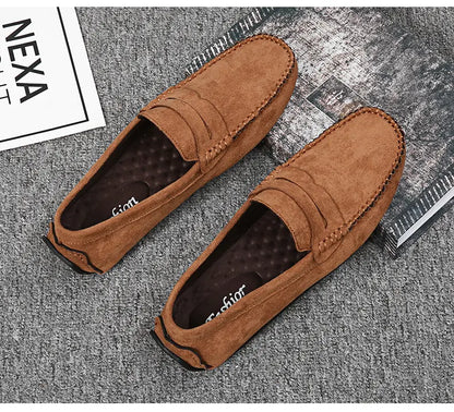 Eleganter Raffinierter Loafer mit flexibler Sohle für Herren | Oren -32