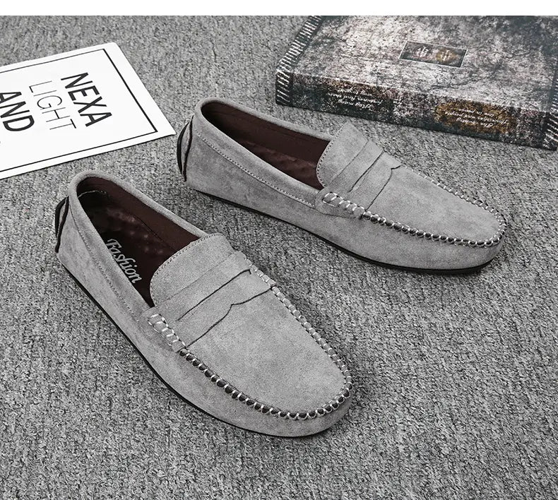 Eleganter Raffinierter Loafer mit flexibler Sohle für Herren | Oren -25