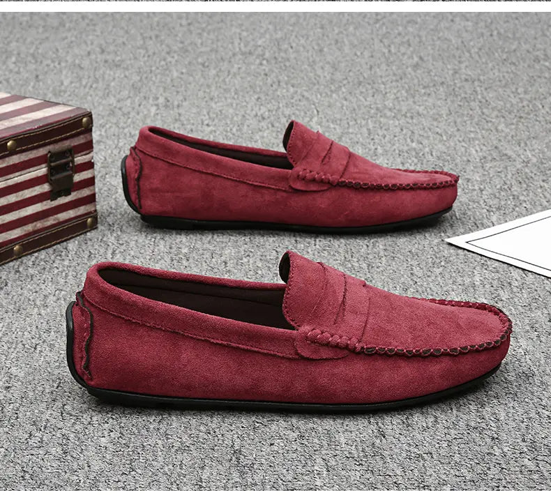 Eleganter Raffinierter Loafer mit flexibler Sohle für Herren | Oren -17