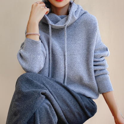 Elegant Women's Hoodie with Drawstring | Veyra