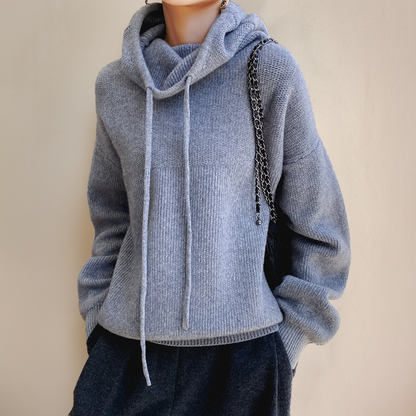 Elegant Women's Hoodie with Drawstring | Veyra