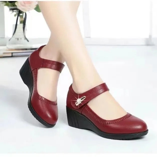 Klassische Raffinierte Absatzschuhe mit flexibler Sohle für Damen | Claudia -2