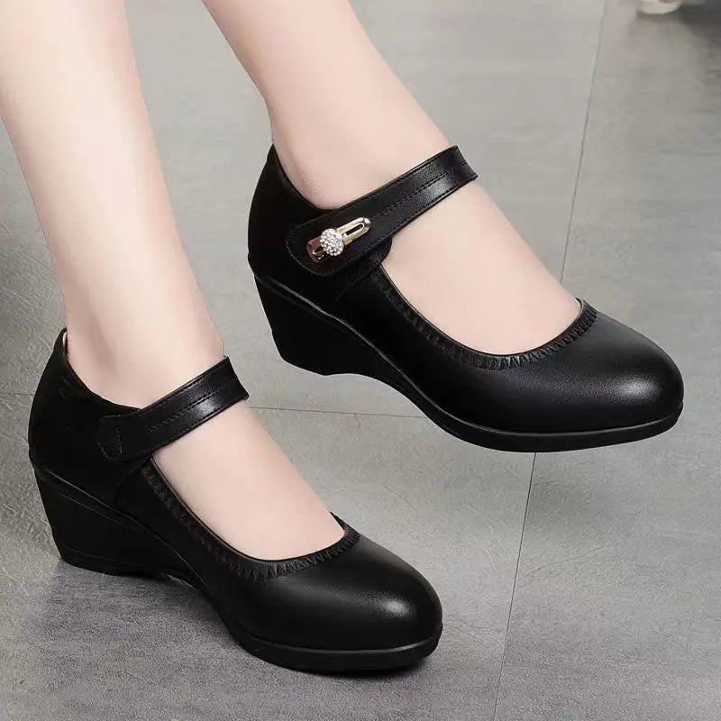 Klassische Raffinierte Absatzschuhe mit flexibler Sohle für Damen | Claudia -4
