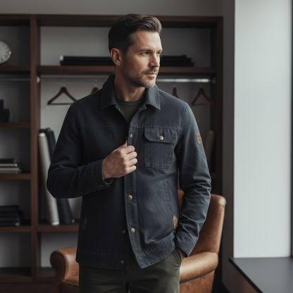 Bequeme Hochwertige Feldjacke mit eleganter Linienführung für Herren | Caldwell -2