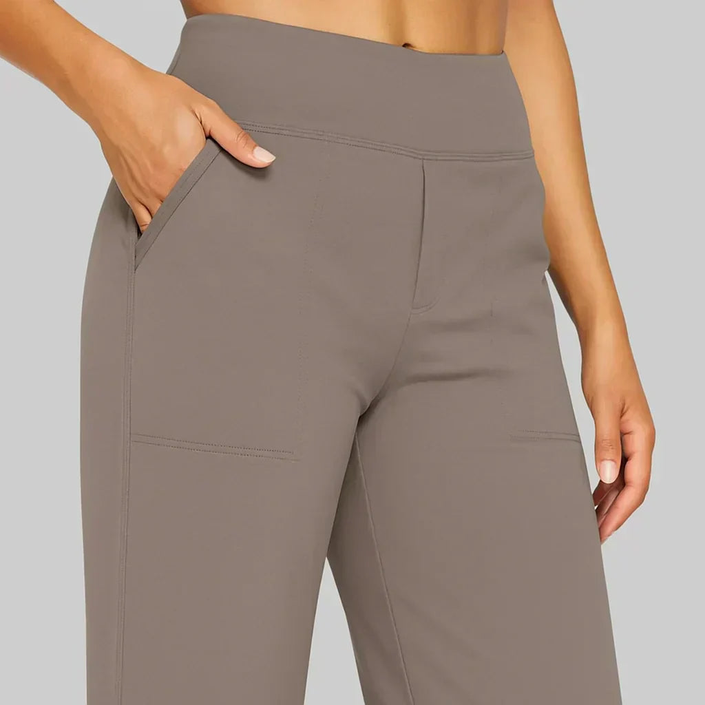Stilvolle Raffinierte Hose mit Strick für Damen | Calista -3