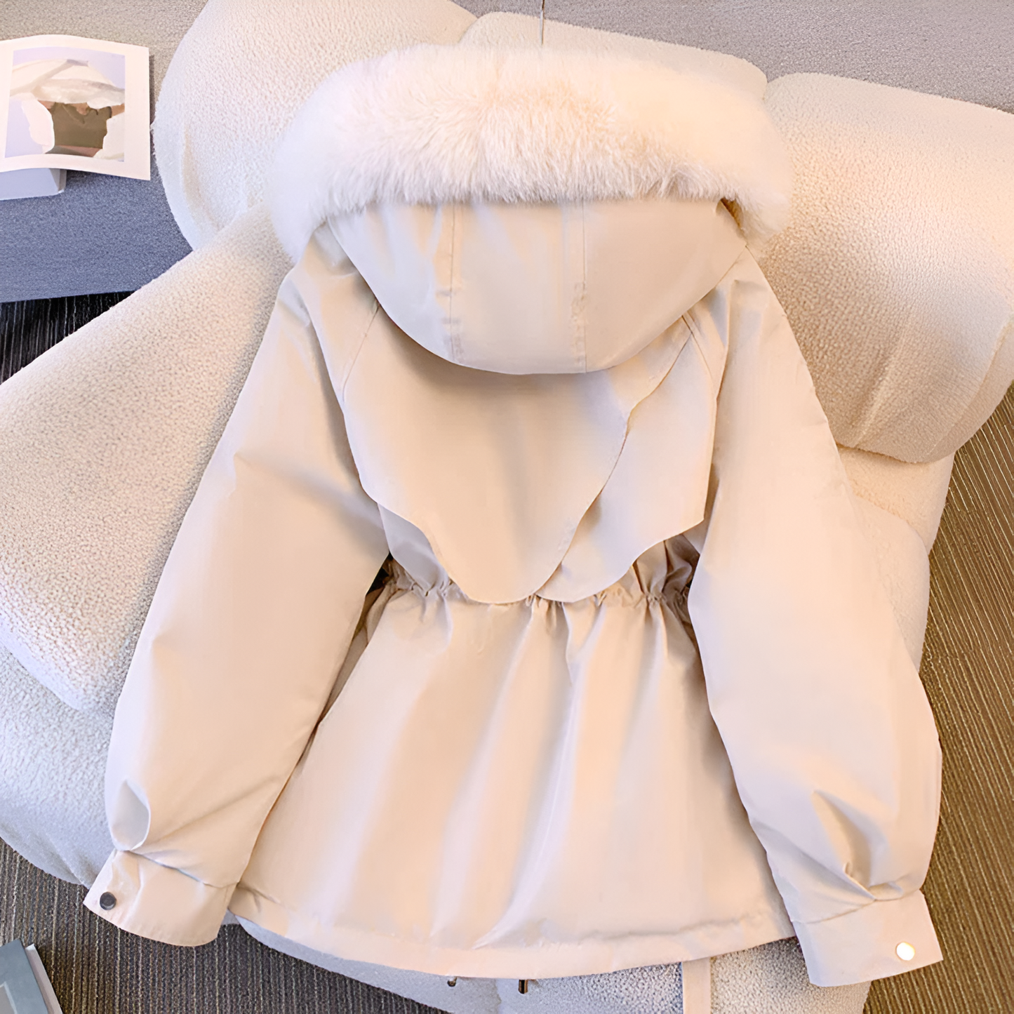 Stilvolle Raffinierte Jacke mit Stehkragen für Damen | Mika -6