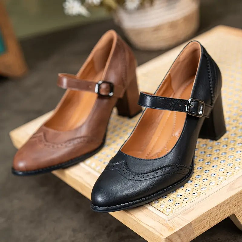 Klassische Hochwertige Komfortschuhe mit ergonomischer Passform für Damen | Aida -2