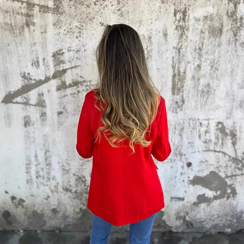 Stilvolle Hochwertige Jacke mit Print für Damen | Elegante -7
