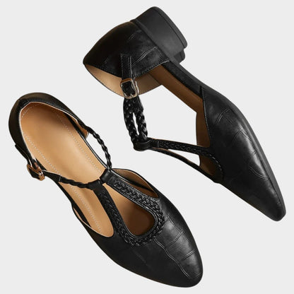 Moderne Hochwertige Mary-Jane Schuhe mit rutschfester Sohle für Damen | Elena -4