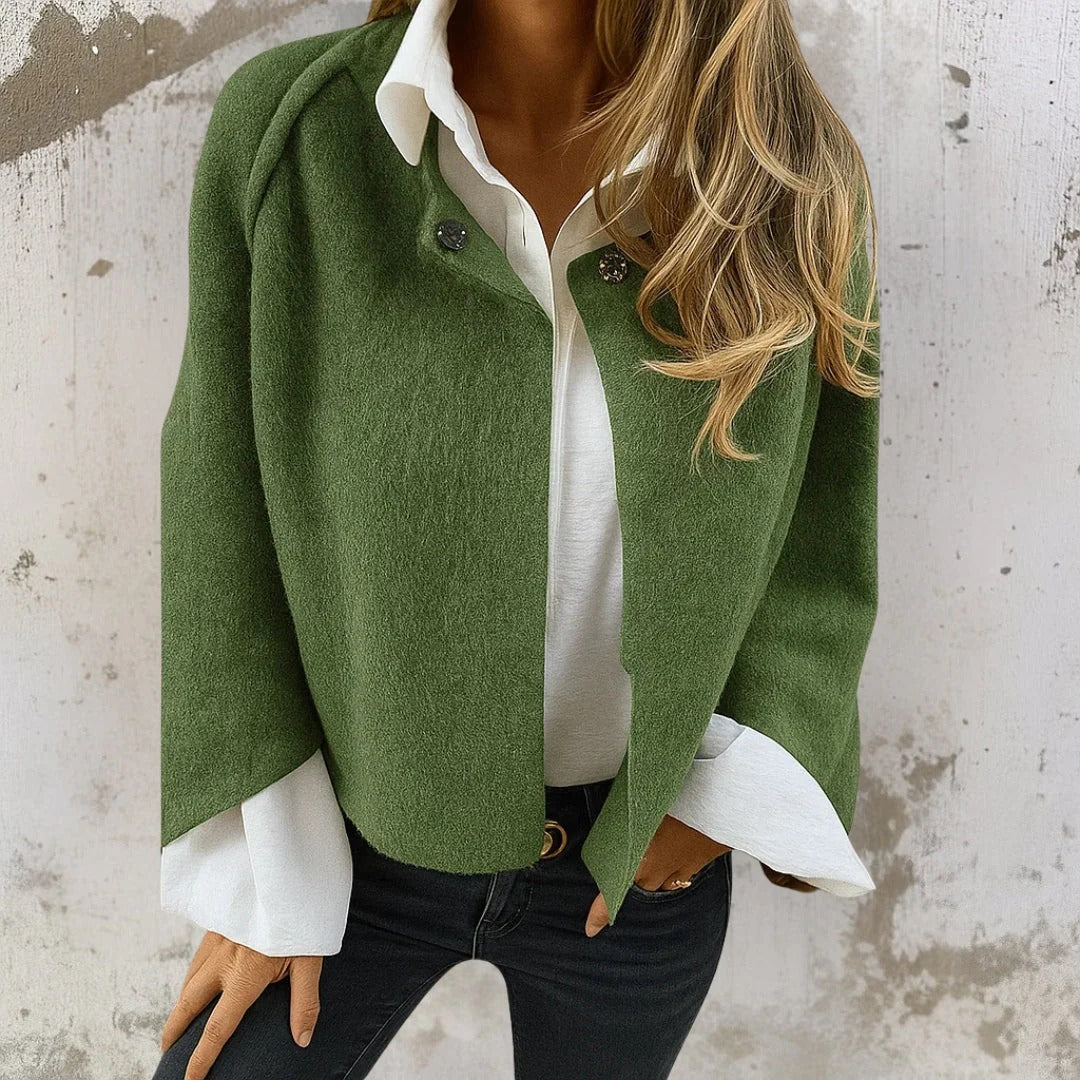 Klassische Edle Jacke mit eleganter Linienführung für Damen | Modern -4