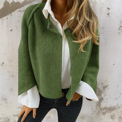 Klassische Edle Jacke mit eleganter Linienführung für Damen | Modern -4