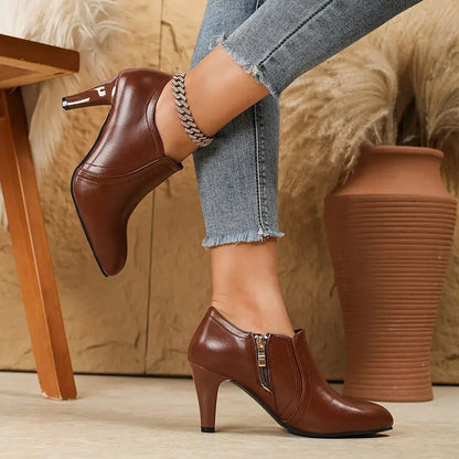 Modern Elegant Ankle Boots with Ergonomic Fit for Women | Zoraida
