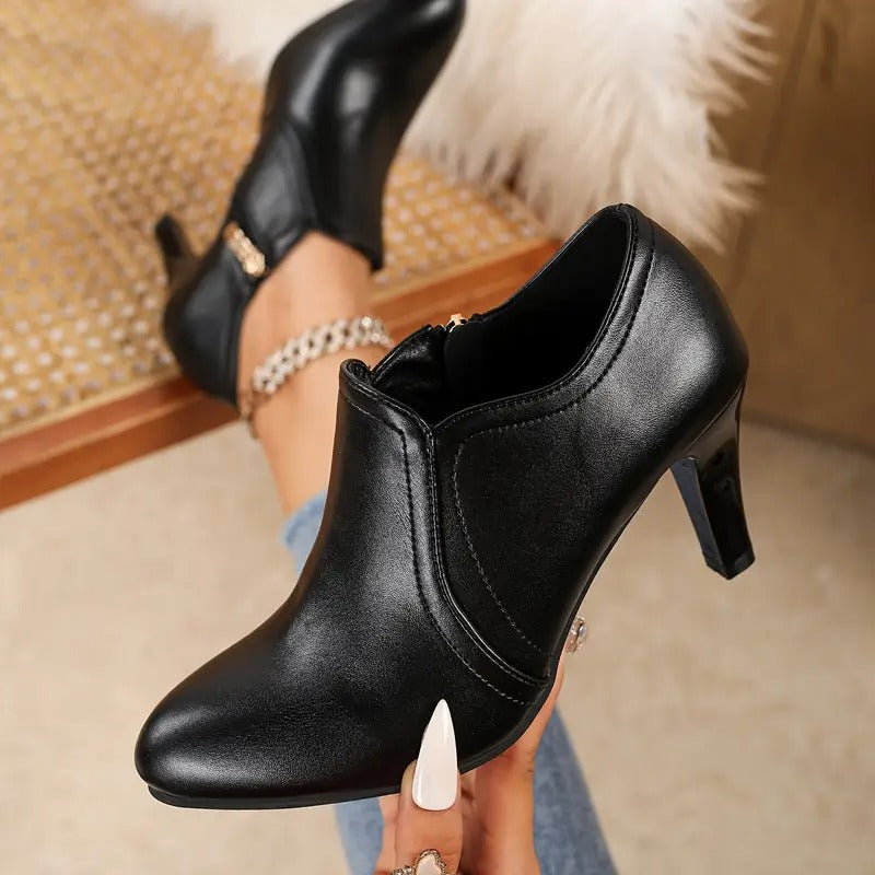 Modern Elegant Ankle Boots with Ergonomic Fit for Women | Zoraida