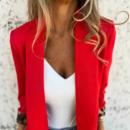 Stilvolle Hochwertige Jacke mit Print für Damen | Elegante -4