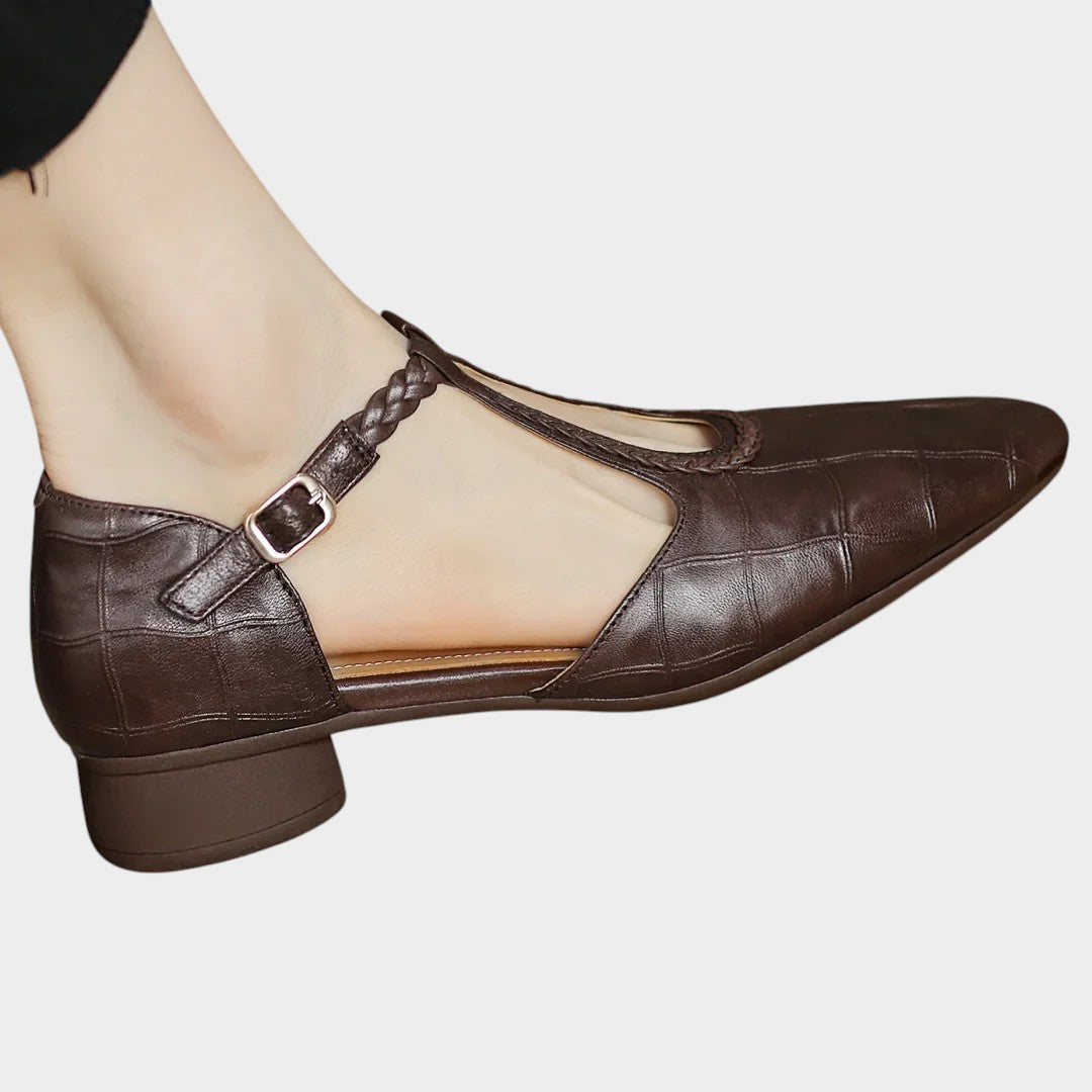 Moderne Hochwertige Mary-Jane Schuhe mit rutschfester Sohle für Damen | Elena -6