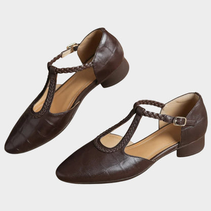 Moderne Hochwertige Mary-Jane Schuhe mit rutschfester Sohle für Damen | Elena -3