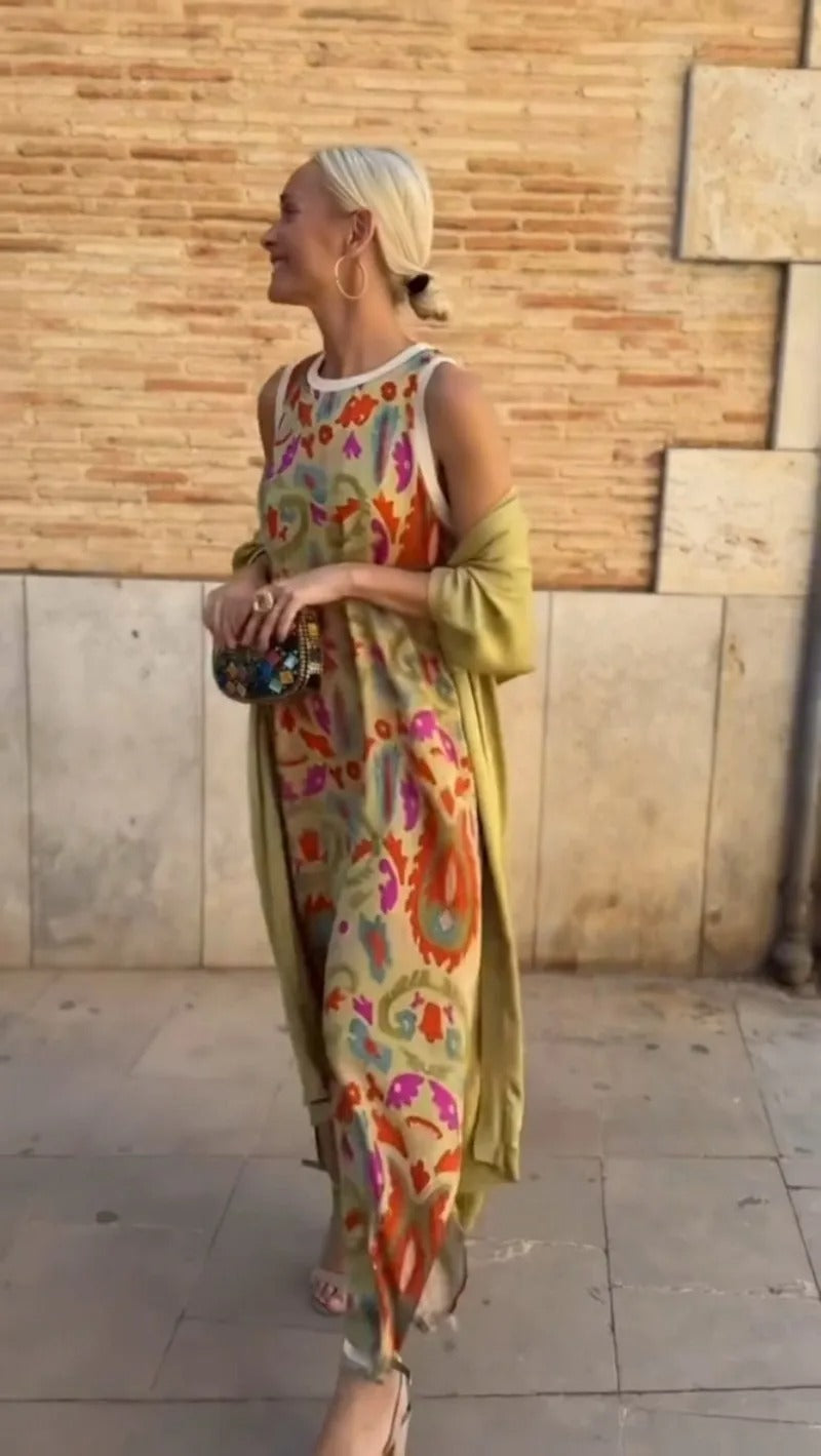 Elegantes Edles Kleid mit eleganter Linienführung für Damen | Fluido -2