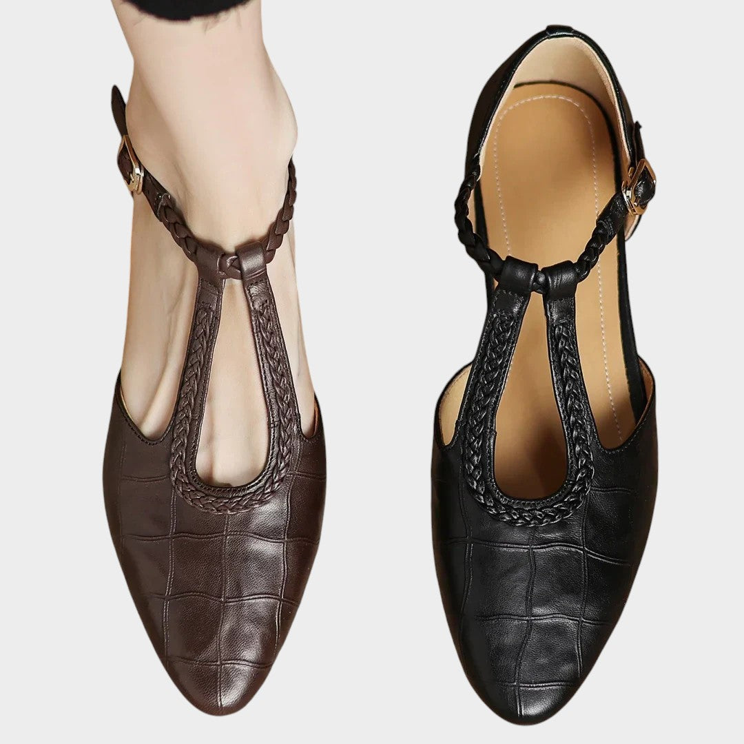 Moderne Hochwertige Mary-Jane Schuhe mit rutschfester Sohle für Damen | Elena -2