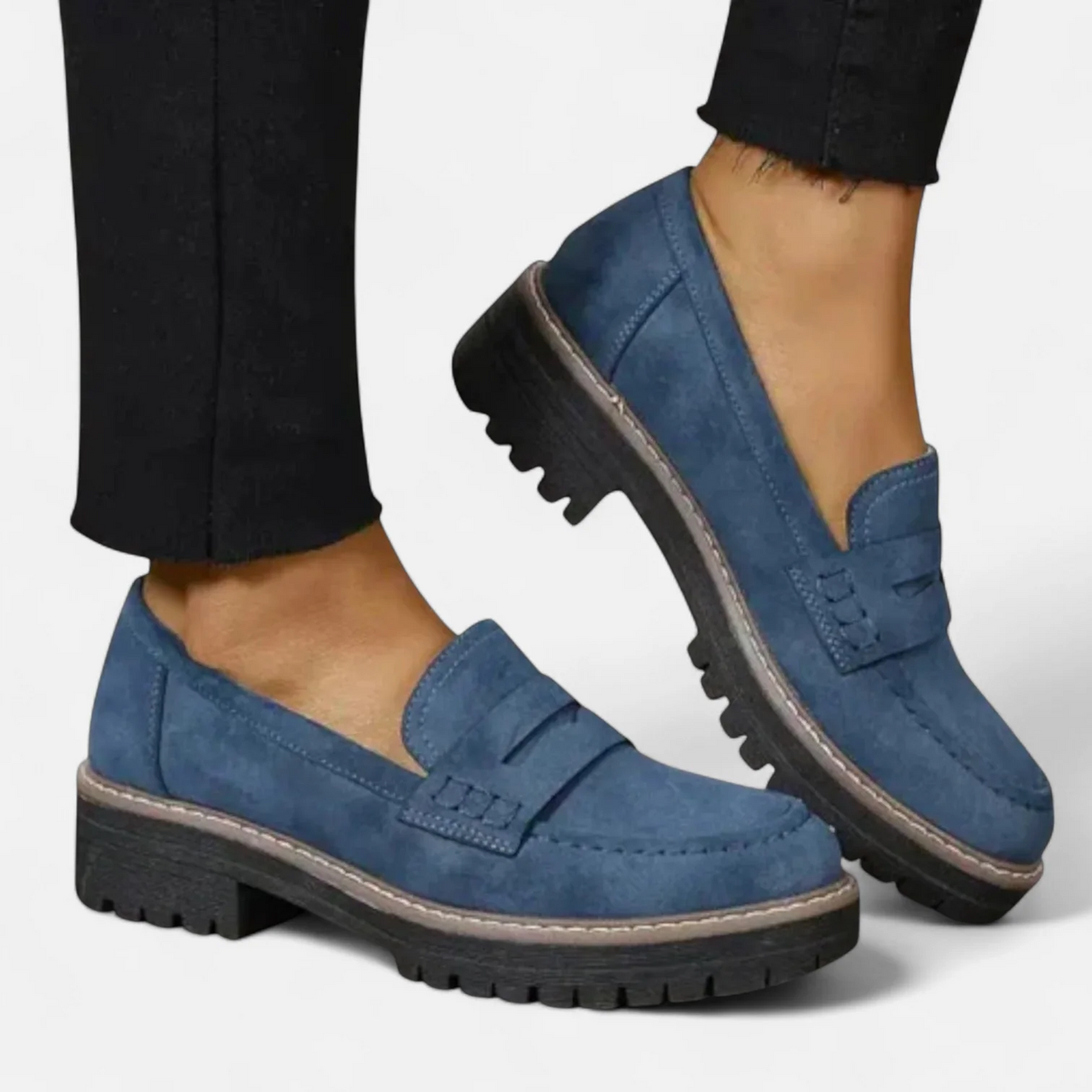 Klassischer Raffinierter Loafer mit eleganter Linienführung für Damen | Ashley -3