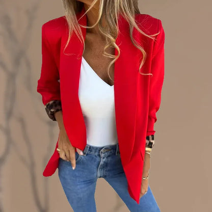 Stilvolle Hochwertige Jacke mit Print für Damen | Elegante -5