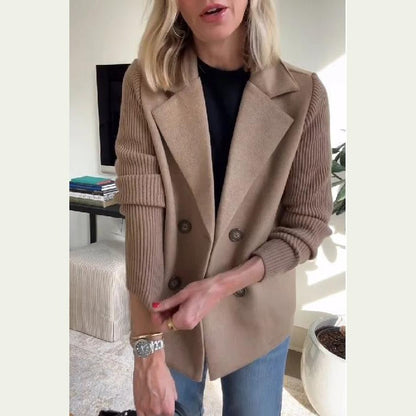 Elegant Women's Blazer with Button Placket | Alesina