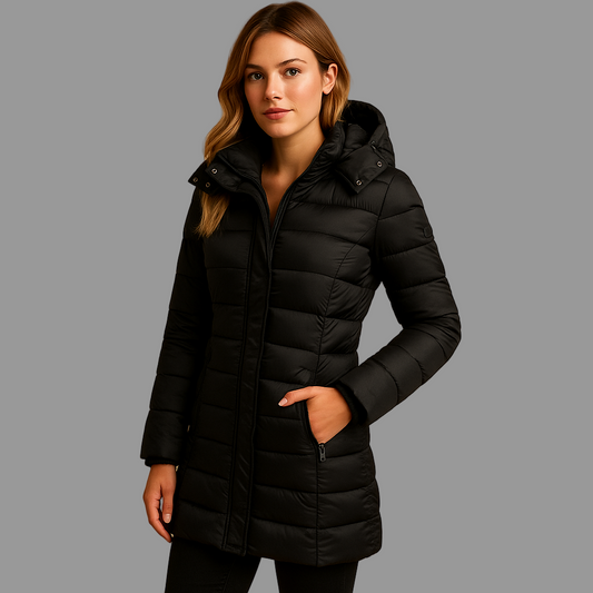 Leichte Steppjacke mit Kapuze für Damen | Elize