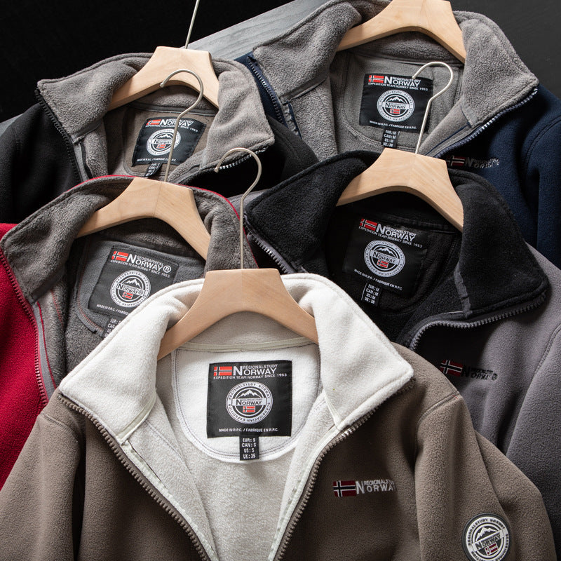 Warm double-layer insulated outdoor jacket for men | Jackaroo -21