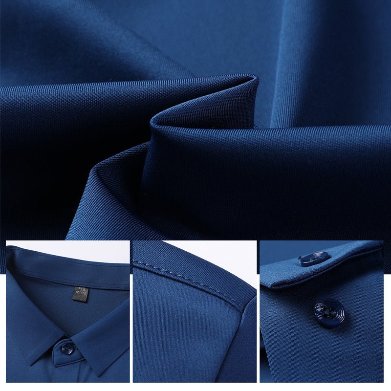 Elegantes Edles Hemd mit figurbetonter Passform für Herren | Mateo -4