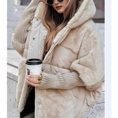 Stilvolle Hochwertige Steppjacke mit Kapuze für Damen | Marcelina -4