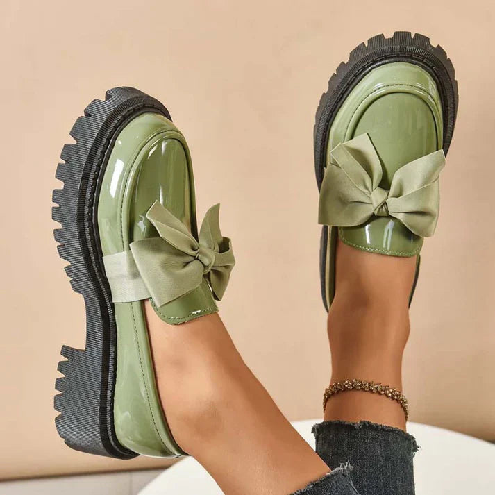 Stilvoller Hochwertiger Loafer mit Plateau für Damen | Violeta -7