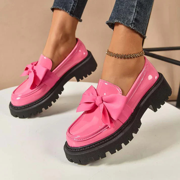 Stilvoller Hochwertiger Loafer mit Plateau für Damen | Violeta -4