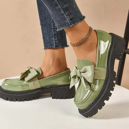 Stilvoller Hochwertiger Loafer mit Plateau für Damen | Violeta -5