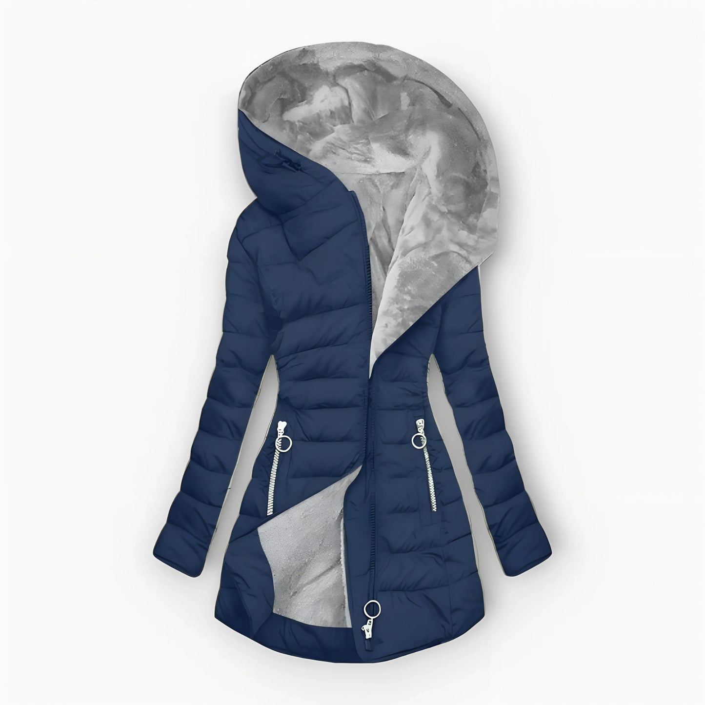 Klassische Edle Wasserdichte Jacke mit wasserabweisendem Material für Damen | Mila -7