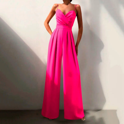 Stilvoller Premium Jumpsuit mit Strick für Damen | Ursella -3