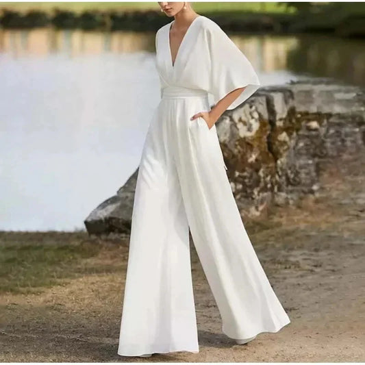 Bequeme Raffinierte Hose mit eleganter Linienführung für Damen | Melanie -1